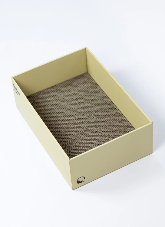 drapak dla kota BOX oliwkowy