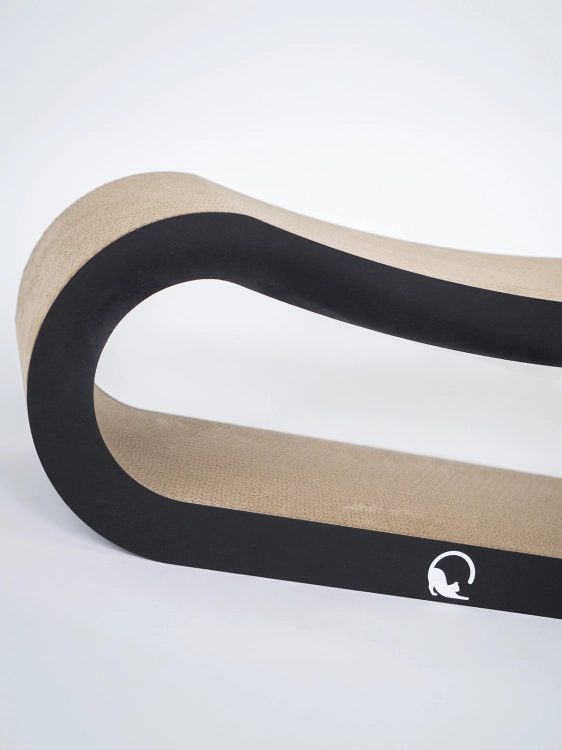 drapak kartonowy LOOP XL black