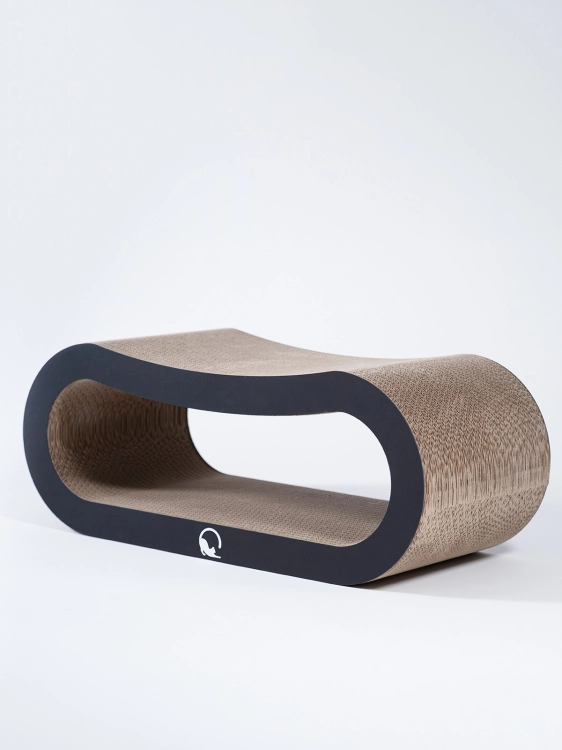 drapak kartonowy LOOP XL black