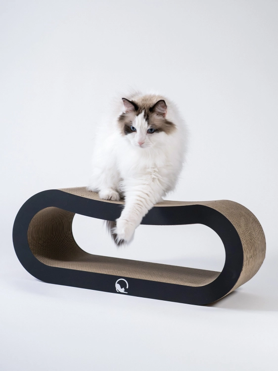 drapak kartonowy LOOP XL black