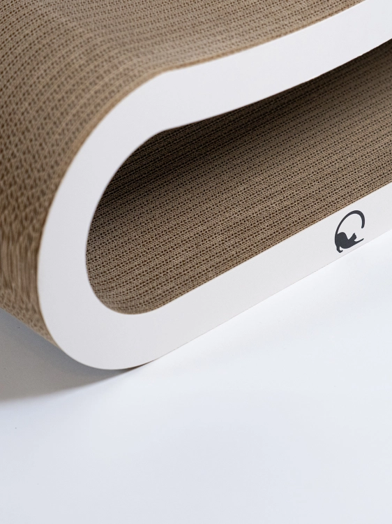 drapak kartonowy LOOP XL white