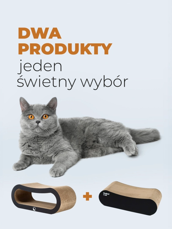 zestaw drapaków kartonowych frebelcat LOOP black