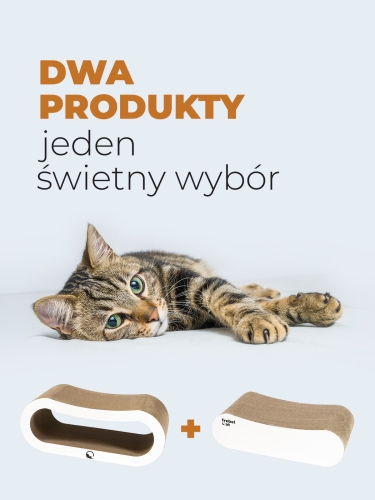 zestaw drapaków kartonowych frebelcat LOOP white