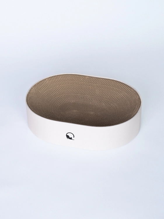 drapak dla kota OVAL white